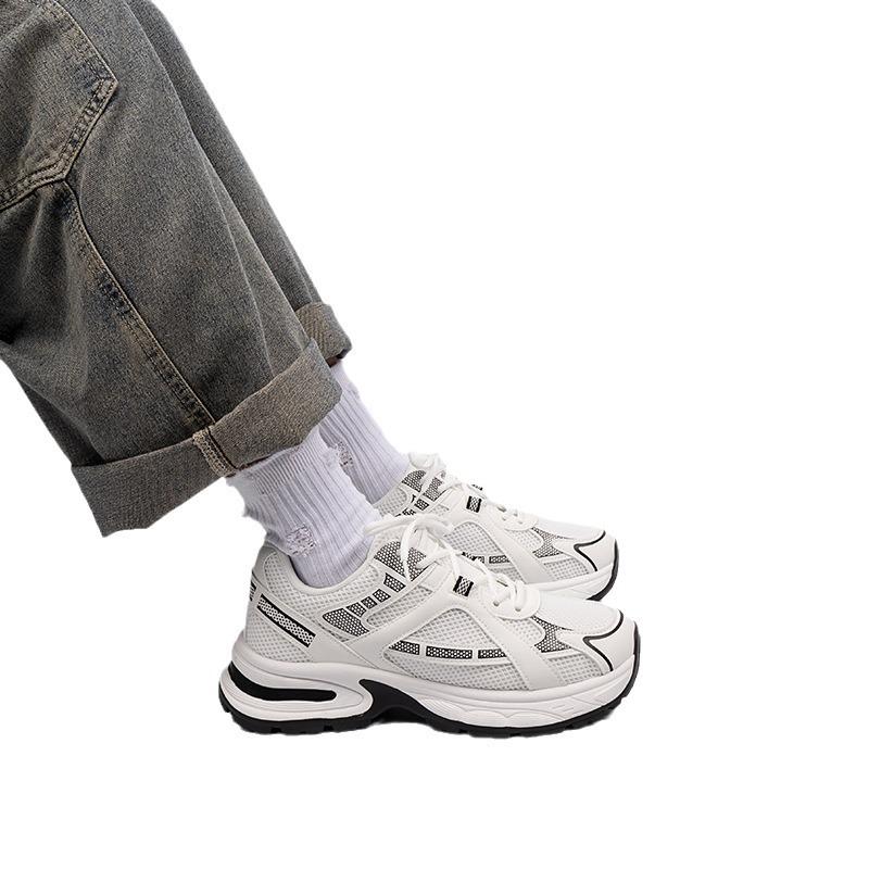 Global sports shoes men's summer mesh breathable casual men's shoes platform versatile dad shoes ZHQ-HY619