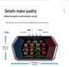Universal Smart OBD Car HUD: Portable Head-Up Display with HD Speedometer