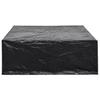 Garden Furniture Cover - VIDAXL - 250 X 210 X 90 Cm - Black - Outdoor Protection