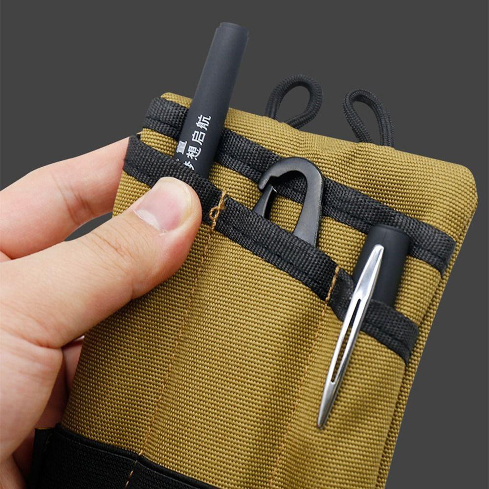 Durable Card Key Pouch Lightweight Tool Organizers Bag Multifunctional Belt Waist Pack Travel