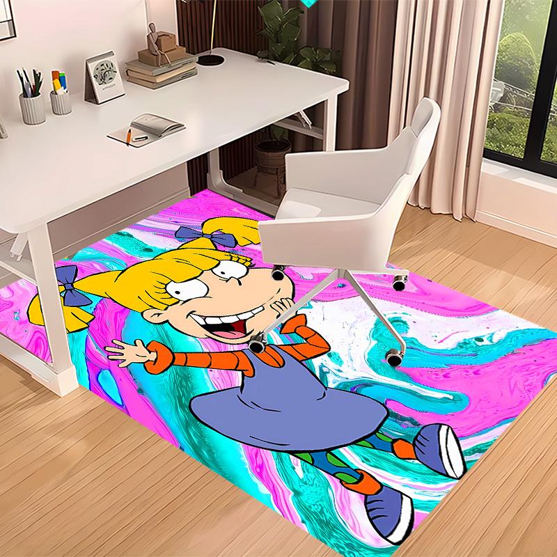 Rugrats Printed Absorbent Washable Carpet, Non-Slip Bathroom Mats, Kitchen Rugs, Yoga Mat,Living Room Entrance, Camping Picnic Rugs