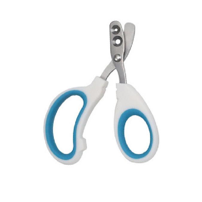 

Stainless Steel Pet Cat Nail Clippers Double Hole Round Hole Small Blind Clippers Dog Cat Dual-Use Nail Clippers Pet Grooming Cleaning Card синий