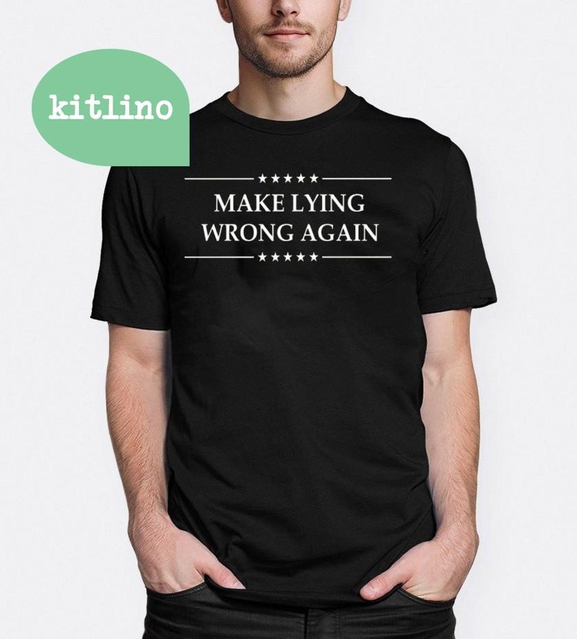 

Make Lying Wrong Again Anti Trump Unisex T-Shirt M