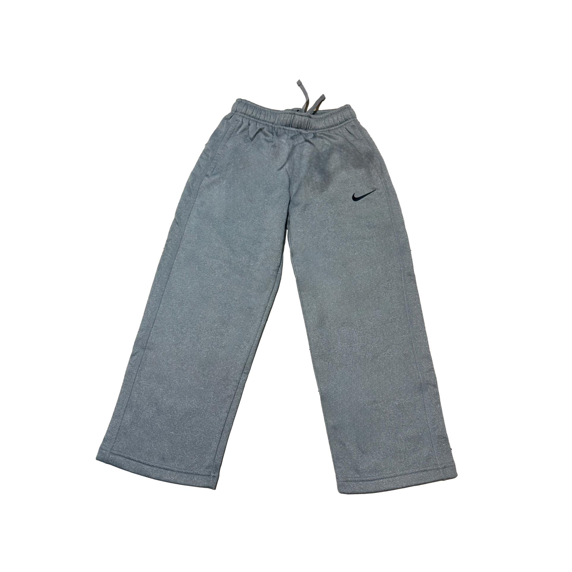 

Nike Comfortable Solid Color Drawstring Fleece Pants Kids Bottoms 452695-063 S