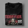 Men T-Shirts Terrifier Horror Movie Funny Cotton Tees Short Sleeve  T Shirt Crew Neck Clothing Party