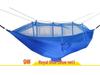 Outdoor Anti-Rollover Nylon Hammock with Mosquito Net - Single/Double Lightweight Parachute Cloth