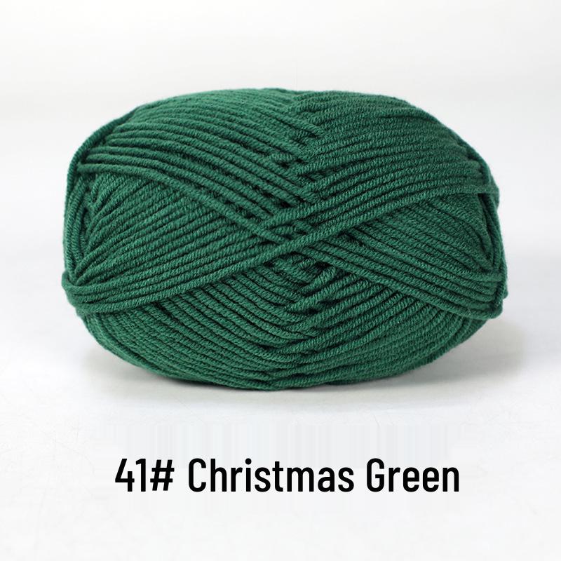 Baby 4-lagiges Milchbaumwollgarn zum Stricken von DIY-Schals oder Decken