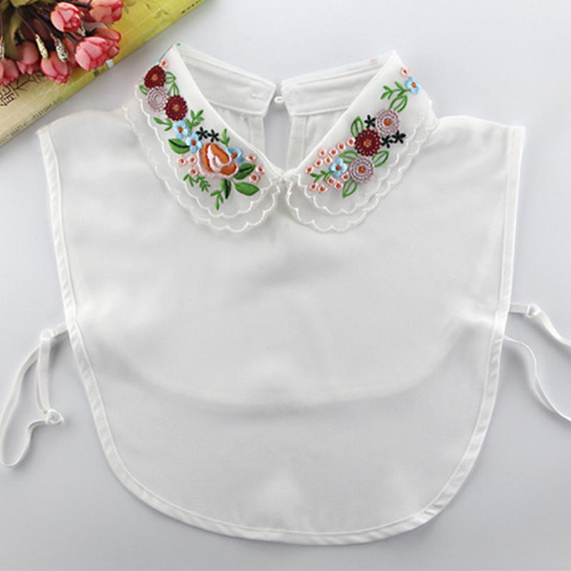 43 Styles Faux Col Stand Revers Chemise Col Détachable Femmes Dentelle Florale Faux Col Demi-Chemise Chemisier Faux Col