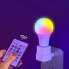 1/2/5/10 KS RGB 220V LED žiarovka Diaľkové ovládanie E27 Žiarovka Stmievateľná Smart Life Izbové Párty svetlo Vianočné ambientné osvetlenie