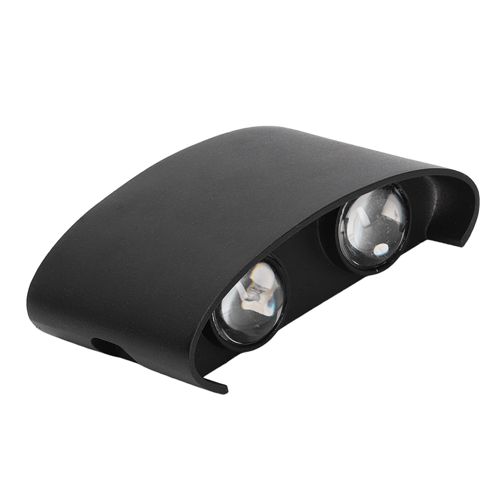 

Светодиодный настенный светильник, водонепроницаемый, современный, бра, для внутреннего и наружного украшения, 90-265 В, 4 Вт, черный, для дома, сада, прихожей, гостевой комнаты Warm White (2700-3500K)