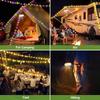 Camping Led Rope Light With Magnetic Clips For Outdoor Tents And Atmosphere Decor