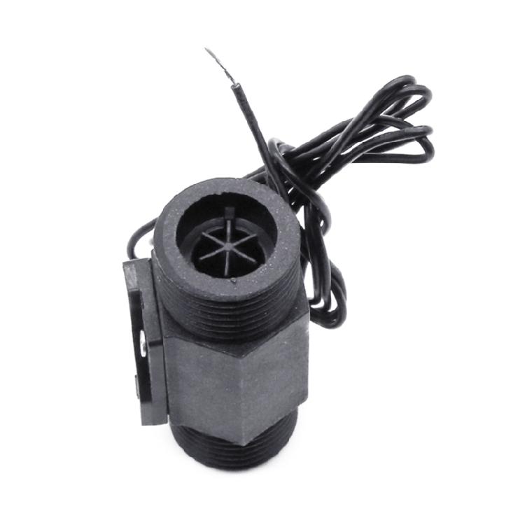 Conexão de Sensor de Fluxo de Plástico com Rosca Externa DN15 Contador de Medidor de Fluido Durável