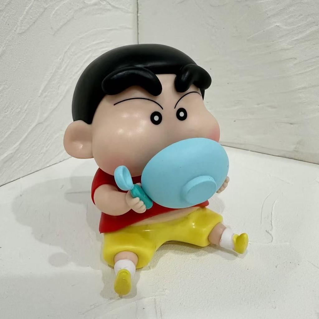Rice Dry Crayon Shinchan Anime Character Pvc Model For Collectors And Decorators