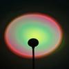 Sunset Projection Lamp Usb Multicolors Home Decoratmosphere Lamp, Flexible Stent, Suitable For Living Room And Bedroom