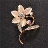 Pc Fashion Creative Flower Brooch Elegant Retro Korean Pin Beautiful Exquisite Jewelry Accessories Party Gift for Men and Women