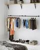 Wall-Mounted Hanger Bar - Hsr67Bk