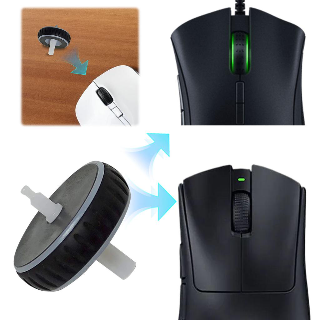 Gaming Mouse Scroll Wheel Pulley Mouse Wheel Replacement Pulley Part for Razer Deathadder 2013 DeathAdder Chroma Mouse