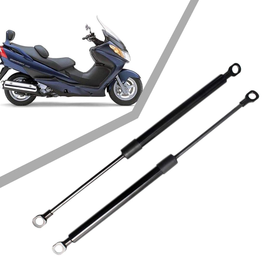 2pcs Adjustable Hydraulic Rod Kit Shock Lift Struts for Burgman400 AN400 2007-2016 Motorcycle Gas Pillar Regulator