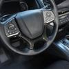 ABS Carbon fiber Steering Wheel Cover Trim Frame For Honda Pilot -22