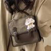 Schoolbag Korean version fashion backpack women's 1011 winter new simple fashion British college trendy with retro backpack