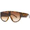 Big Yellow Lens Sunglasses Women Classic Vintage Pilot Big Frame Sun Glasses Brand Designer Oversized Shades Lady Goggle