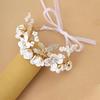 Women Pearl  Hair Combs Bride Flower Hairpin Hair Clips Princess Headband Crown Wedding Jewelry Hair Accessories