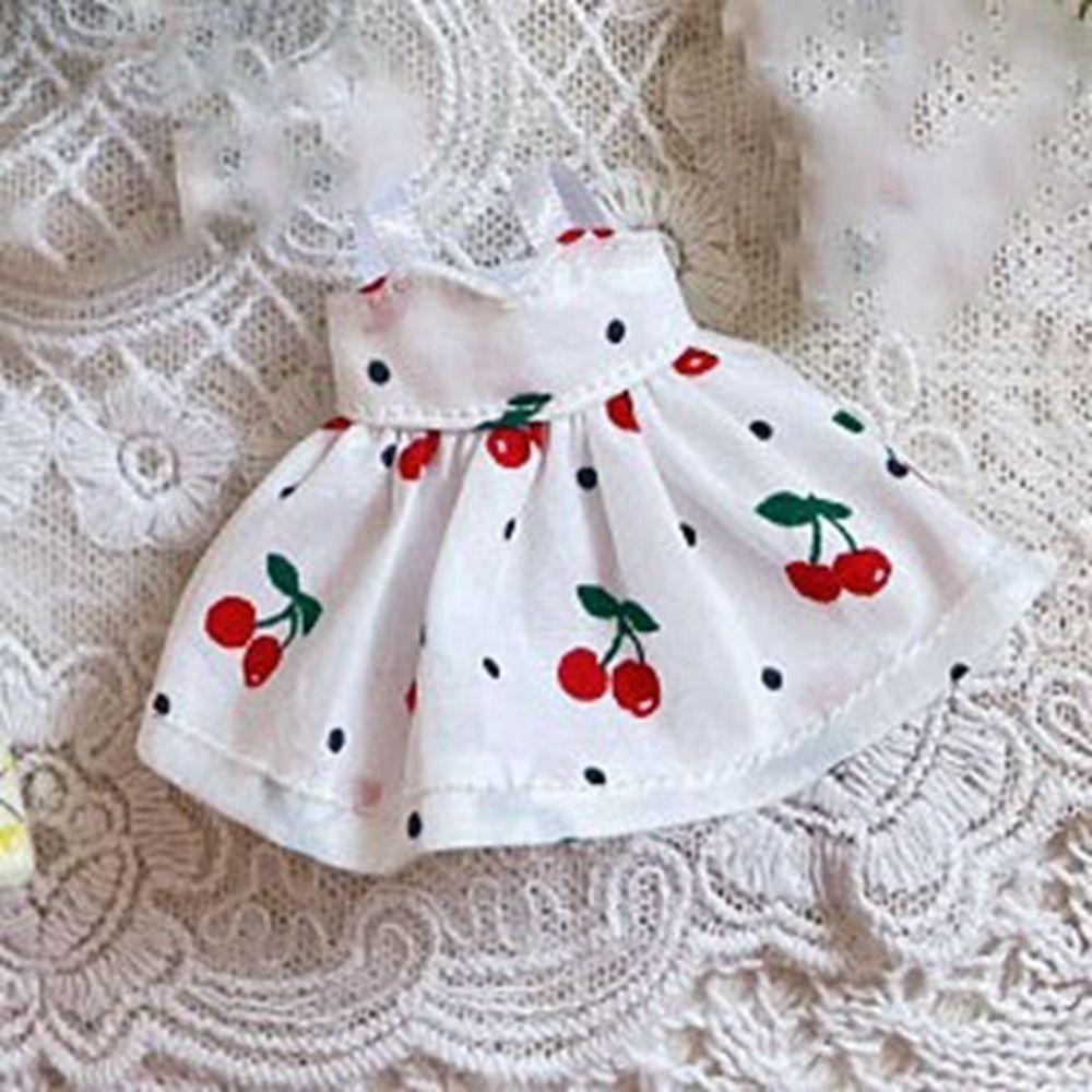 Fashion Dolls Outfits Dresses Doll Clothes Skirt  for 1/11 OB11 Dolls/for 1/12 BJD