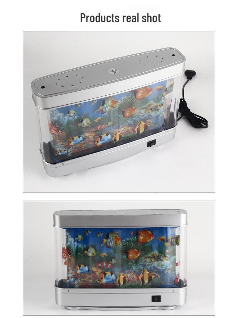 Ornamental LED Aquarium Fish Simulation Light - Night Decor Table Lamp