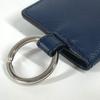 FENDI Bucket type Bag type Key Ring Key Holder Bag Charm charm Leather Navy