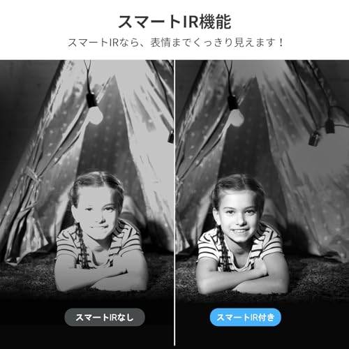 [Amazon.co.jp Exclusive] EZVIZ Pet Camera, Indoor Monitoring Camera, 1080p, 360° Pan/Tilt (Horizontal 340°/Vertical 55°), AI Auto Tracking, Night Visi