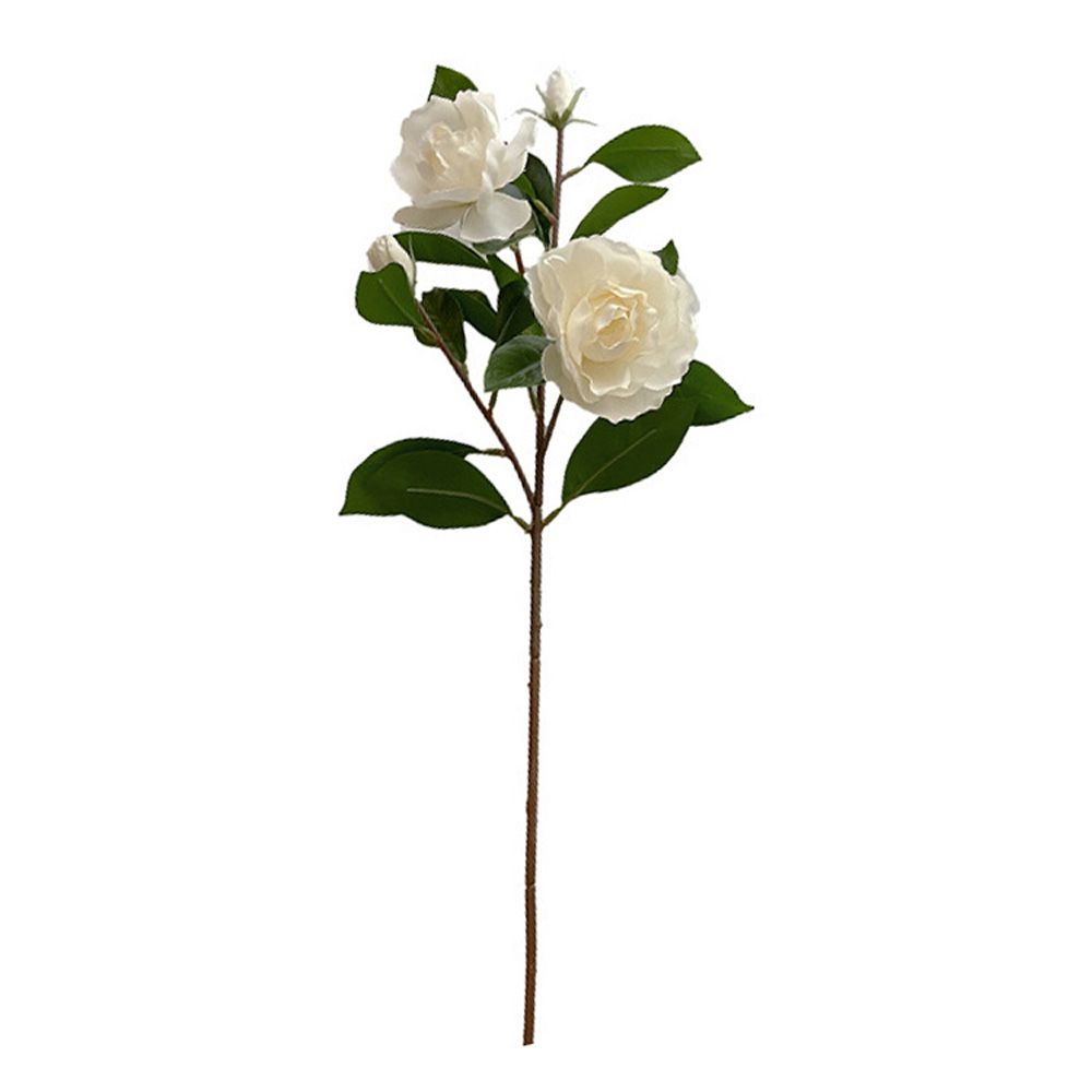 Decoration for Bedroom Fake Plants Fake Gardenia Home Decor Artificial Flowers Table Arrangement