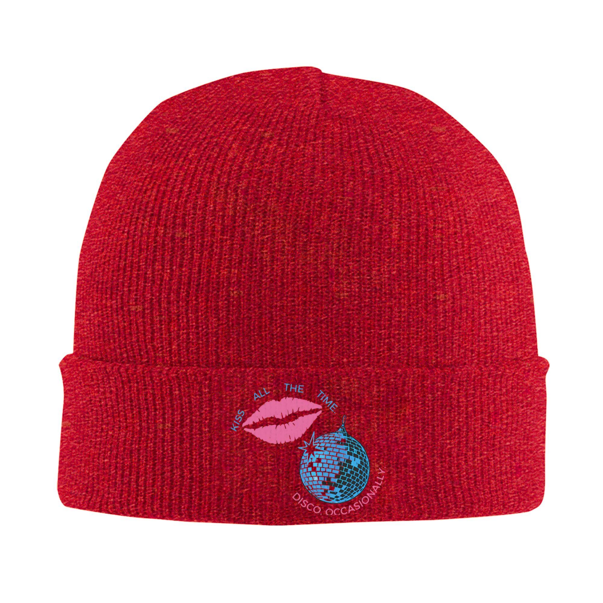 Kiss All The Time Harrys Art Sticker Baseball Caps Casual Styles One Size