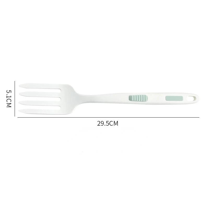 Silikonové flexibilní náčiní na vaření Multifunkční server na špagety Vidlička na salát Vidličky na šlehání Servírování Kuchyňské doplňky