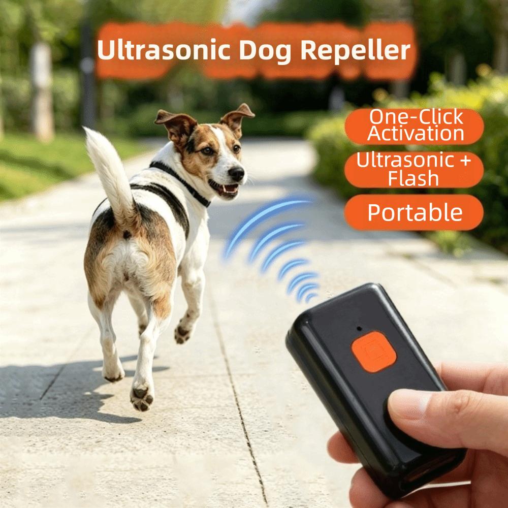 USB Rechargeable Ultrasonic Dog Repeller Mini Dog Bark Deterrent Device Safe Bark Deterrent