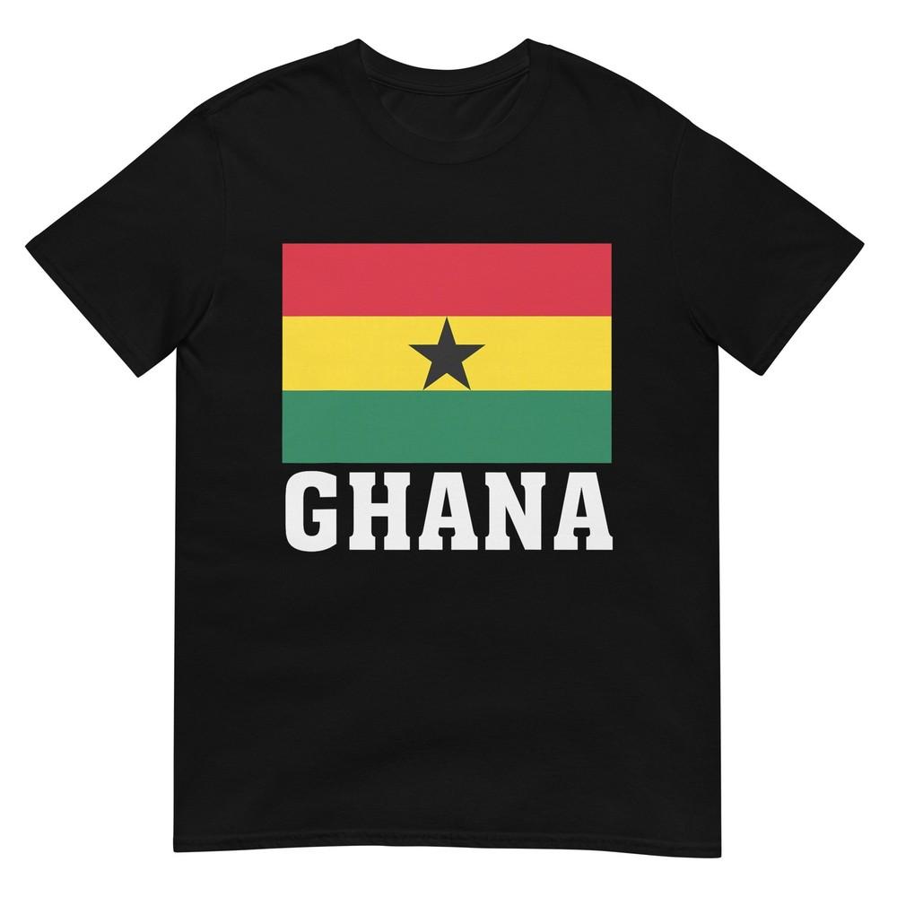 Ghana Flag Patriotic National Roots Souvenir Tshirt