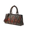 Atmospheric Retro Splicing Temperament Mother Bag Messenger Bag Large Capacity Leather Women'S Bag Middle-Aged And Elderly
