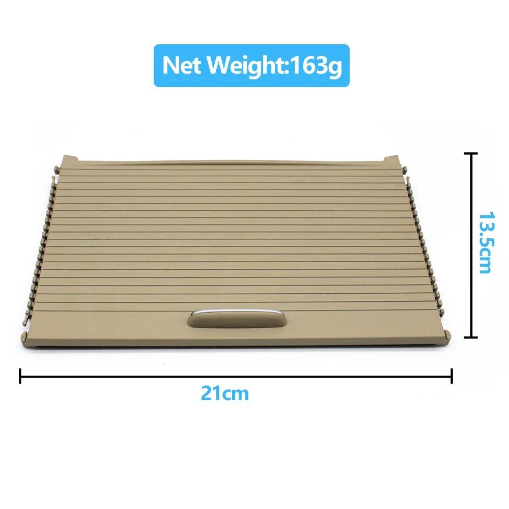 Suport pentru pahare băuturi spate auto, capac tavă, rulou glisant pentru Mercedes Benz C E Class W204 W207 Coupe C180 C250 E500 E350