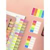 Multicolor 100 Sheets Sticky Note Pad, Self-Adhesive Index Tab Flags Page Marker Memo Pads Back To School
