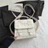 High value temperament simple backpack spring new fashion student commuting crossbody portable small square bag