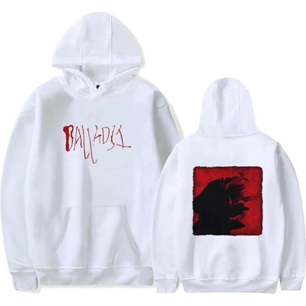 

WJHYWDH Толстовки с графическим принтом Joji Ballads 15 Year Anniversary Модный мерч Худи Унисекс Свободный крой S