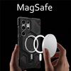 Kolfibermönster Försvarare Pansar Militärt Stötsäkert Fodral för Samsung Galaxy S26 Ultra S25 Plus S24 S23 Robust Pansar För Magsafe Magnetiskt Skydd