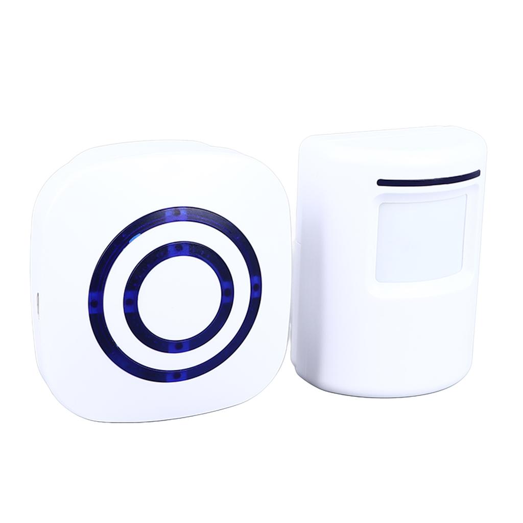 Infrared Sensor Doorbell Sensitive Wireless Store Entry Doorbell Alarm with 1 Receiver