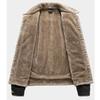Herren Jeansjacke Herbst- und Winterjacke Plus Samt Lässig Herren Europäisch Schön Mode