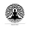 Zen Art Wall Decor Spiritual Wall Decor Religious Wall Decor Gifts Black Buddha