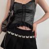 Fashion Butterfly Belt Waist Chain For Women Girl Silver Color Punk Metal Belly Belts Chain Body Chain Waistband Charm Jewelry