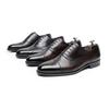 Italian Elegant Mens Wedding Oxfords Shoes Luxury Genuine Leather Handmade Quality Comfortable Autumn Retro Dress Social Shoes