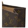 Auth LOUIS VUITTON Monogram Sac Plat Tote Bag Brown PVC M51140 Lv9929ss