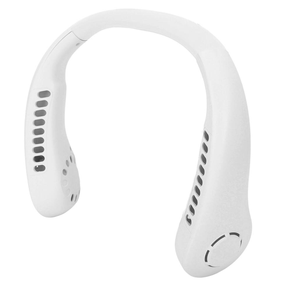 Wearable Neck Fan With Adjustable 3 Speeds, Super Quiet Bladeless Design For No Hair Twisting, Lightweight And Comfortable For All Day Use With Short