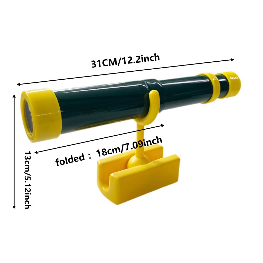 Monocular Telescope Kids Telescope Science Toy Swing Stick Telescope Magnifying Glass Sensory Toys for Bird Watching Travel
