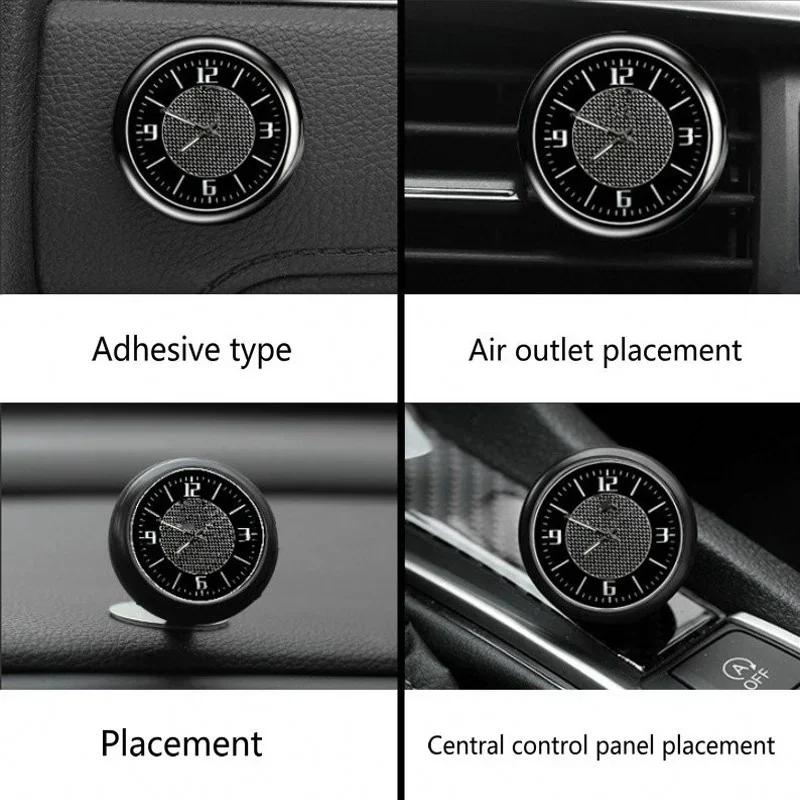 Car Interior parts mini Clock Watch Auto Electronic Quartz Watch For BMW 5Series 3Series X5 Series X3 1Series X6 X1 M3 M Z4 M5 hkvr74